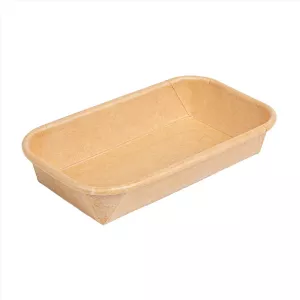 Barquette Sushi Kraft naturel 140x80x24cm